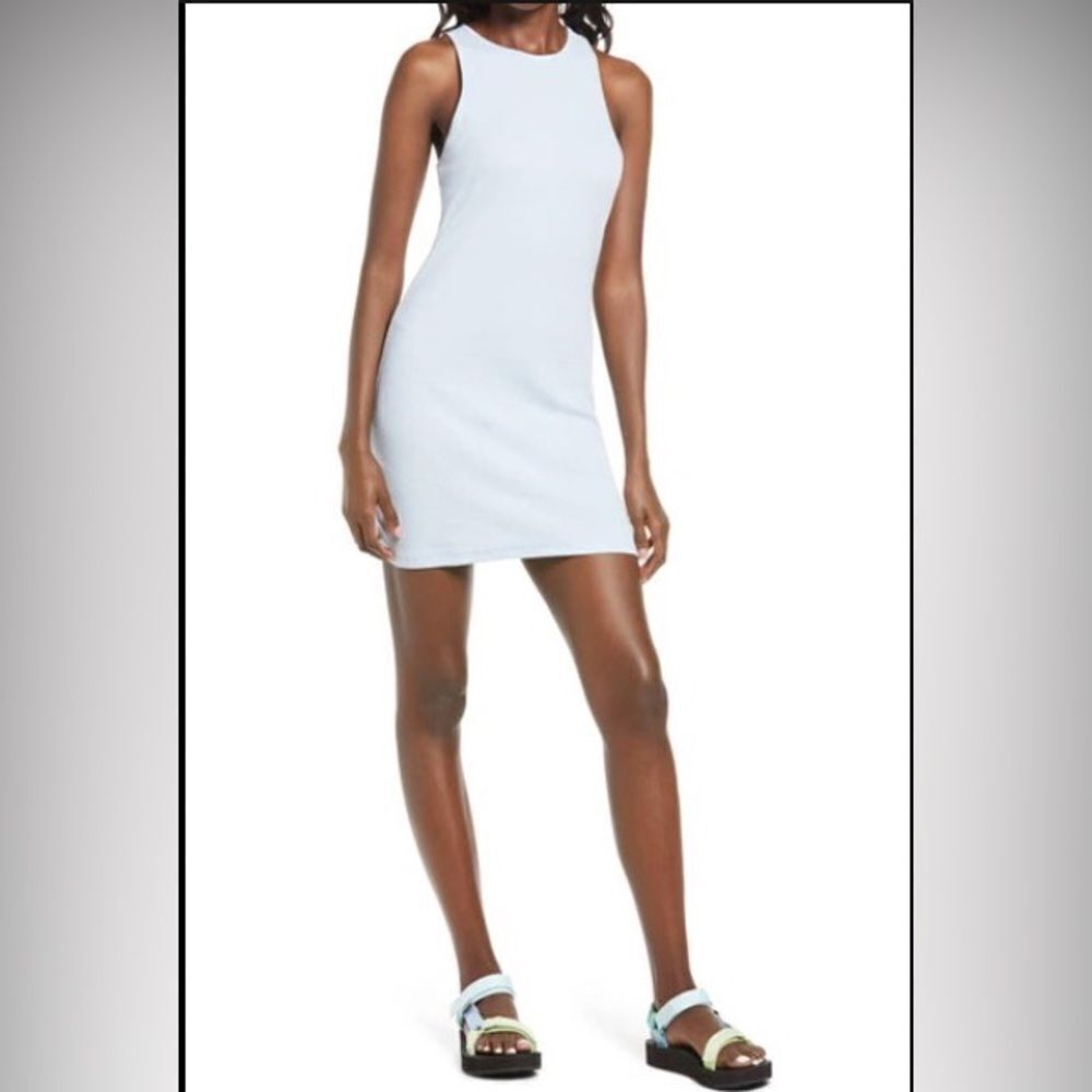 BP Sleeveless Rib Dress